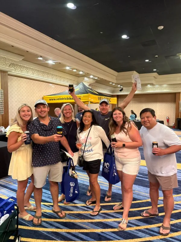 Tournament guests enjoying the gifting experience in Atlantic City